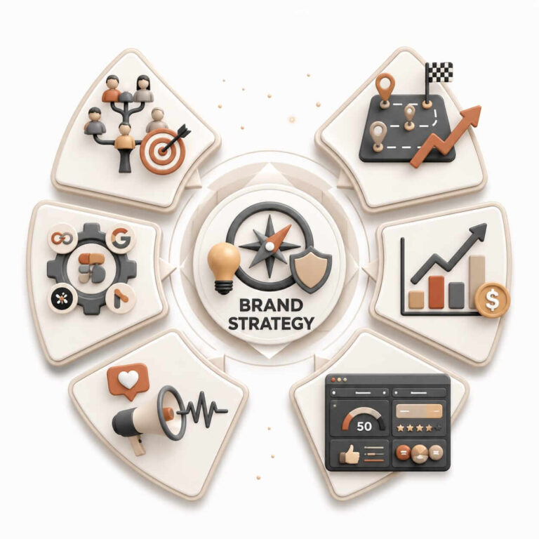 Brand strategy and identity planning by a professional digital marketing strategist in Thrissur